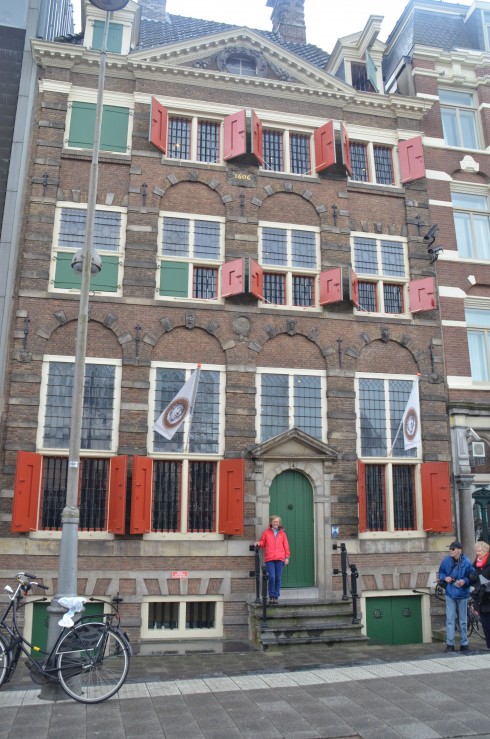 Alison at Rembrandt's House