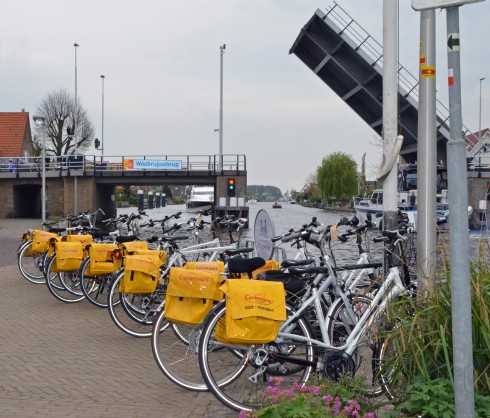 Bikes and opening Bridge