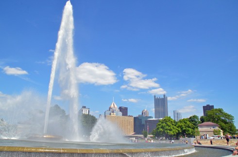 Point State Park Fountain