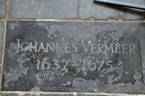 Vermeer's first grave