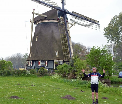 Windmill #7 with mole hills