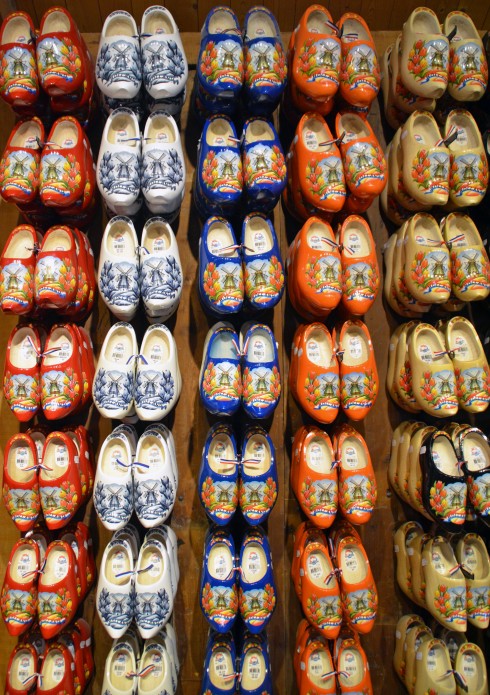 Zaanse wooden shoes