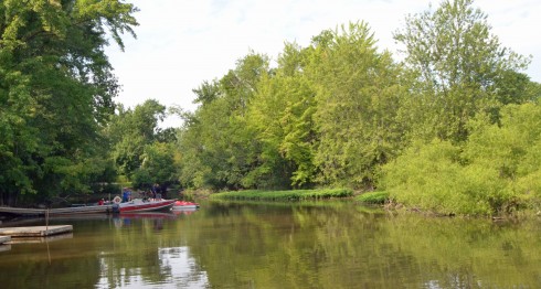 Launching Site on Riviere de Mille Lacs