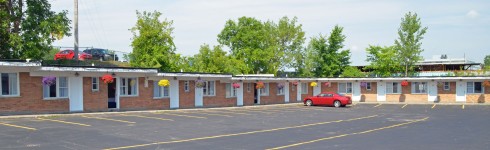 The not exactly bustling Hotel Olux