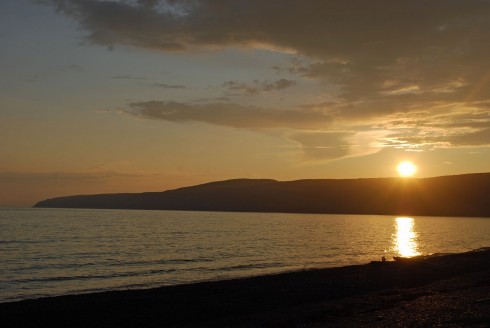 Sunset over Chignecto