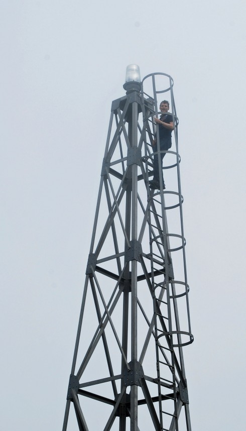 George Burden on Isle Haute Light
