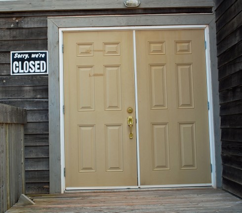 Sorry, We're Closed