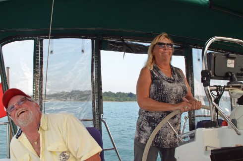 Lorraine at the Helm