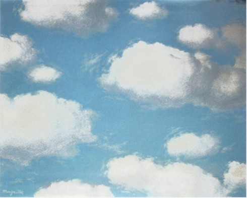 Rene Magritte Sky
