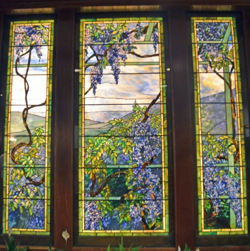 Tiffany Wisteria panel, Nemacolin
