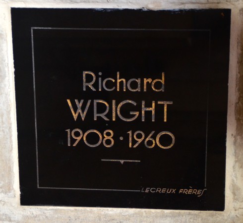 Richard Wright in Pere Lachaise