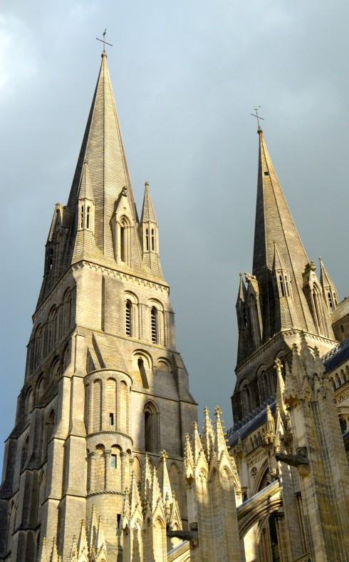 The Bayeux Tapestry - Bayeux Cathedral Spires