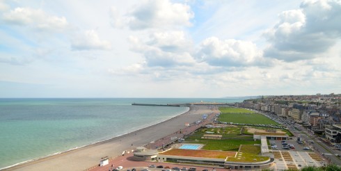 The Dieppe Raid - Dieppe from the Castle