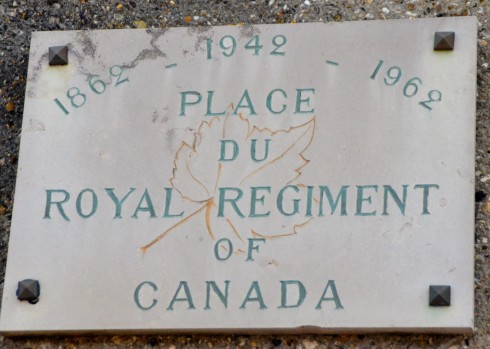 The Dieppe Raid - Place du Royal Regiment of Canada