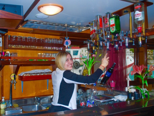 Karla at the Bar