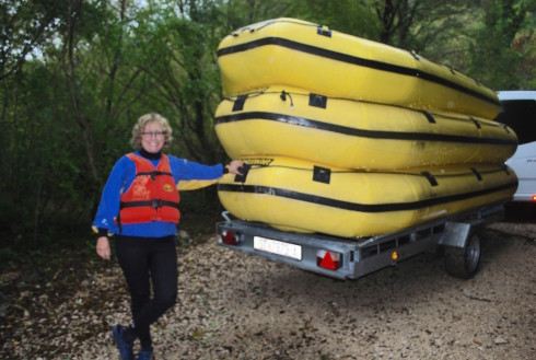 white water rafting Croatia