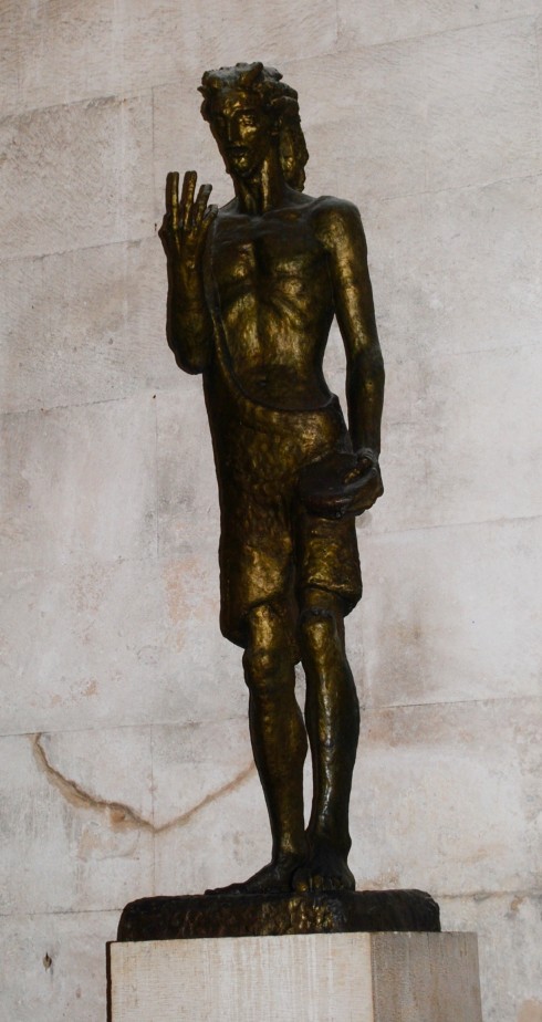 Statue of Jesus, Temple of Jupiter