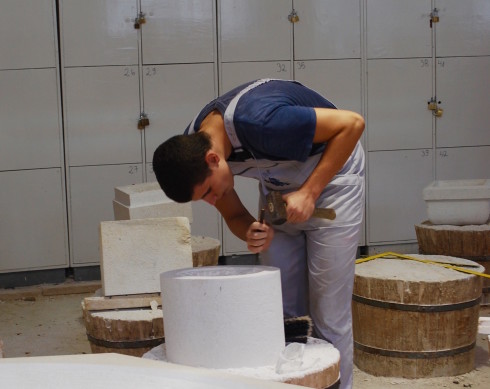 Stonecutting Student