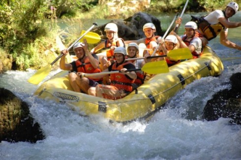 white water rafting Croatia