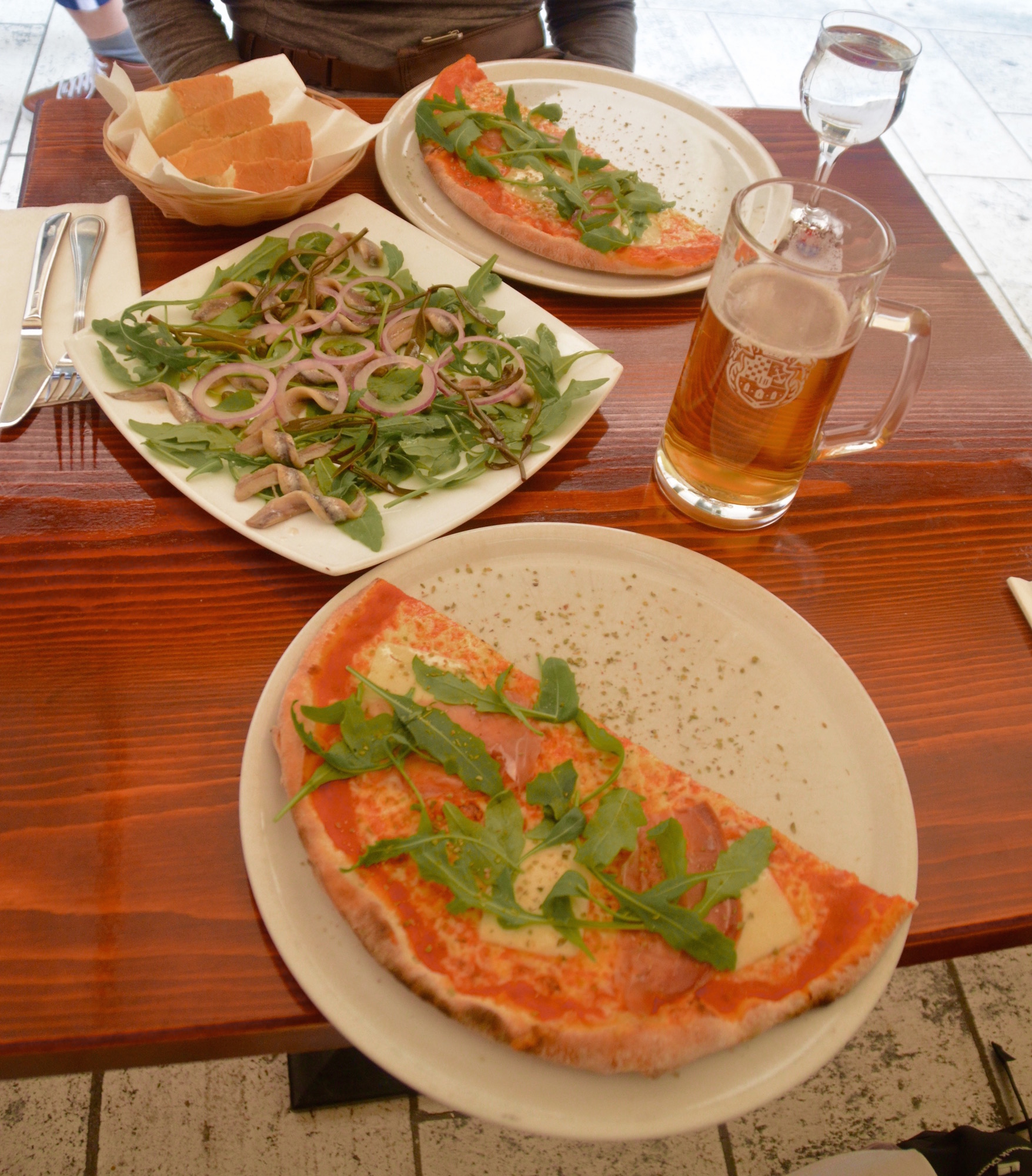 Lunch at Pizzeria Storia 