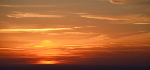 The Sun is Gone from the Skyline Trail