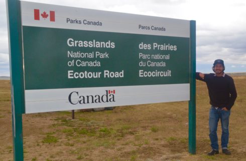 Entrance to Grasslands National Park