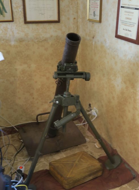 Mortar in a Law Office