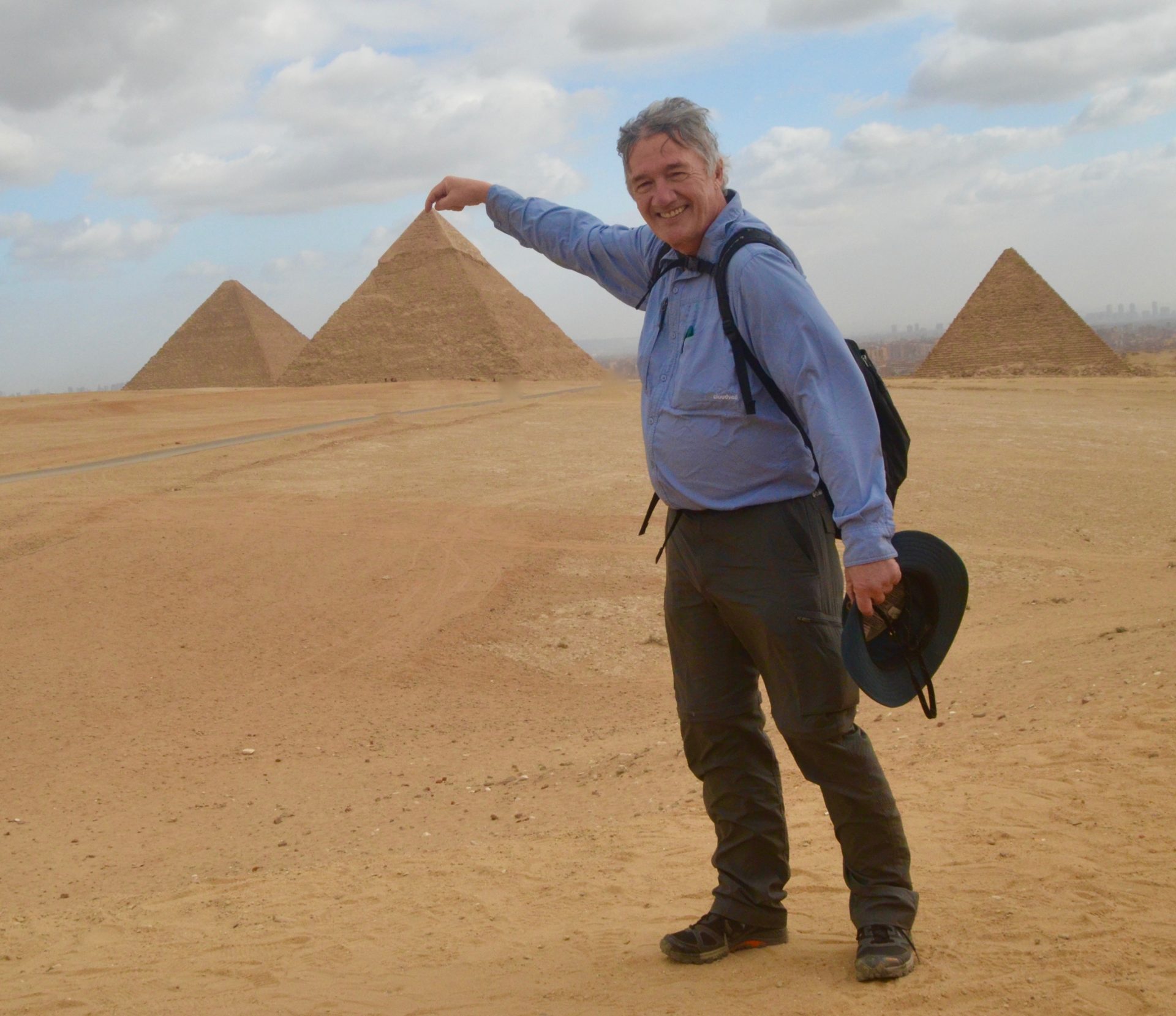 Touching the Top of the Pyramids