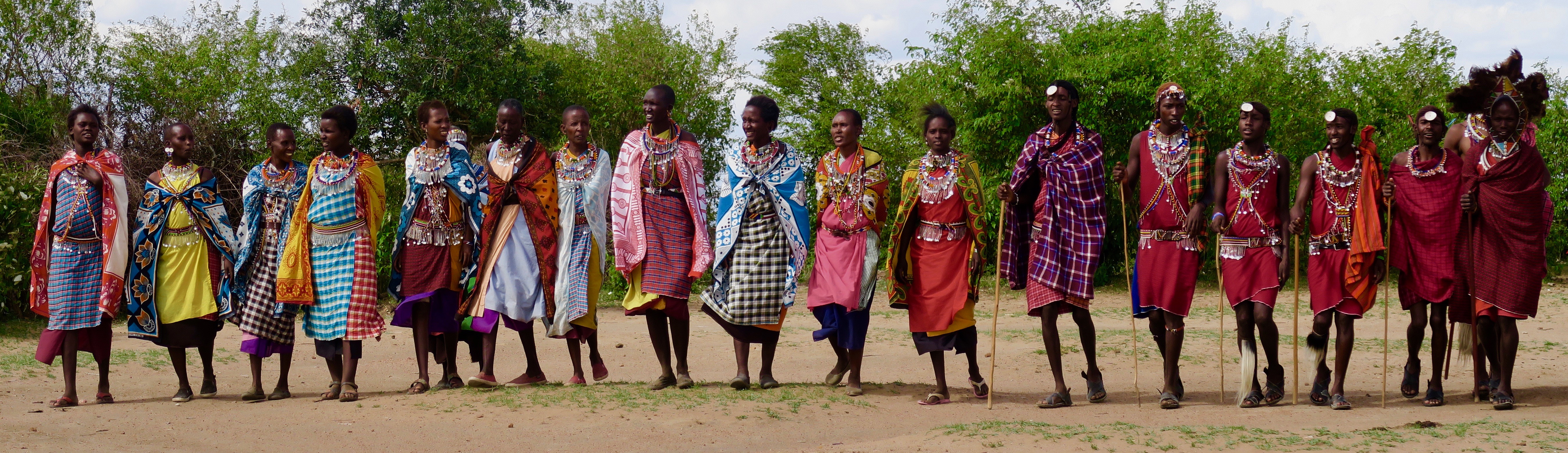 Masai Villagers