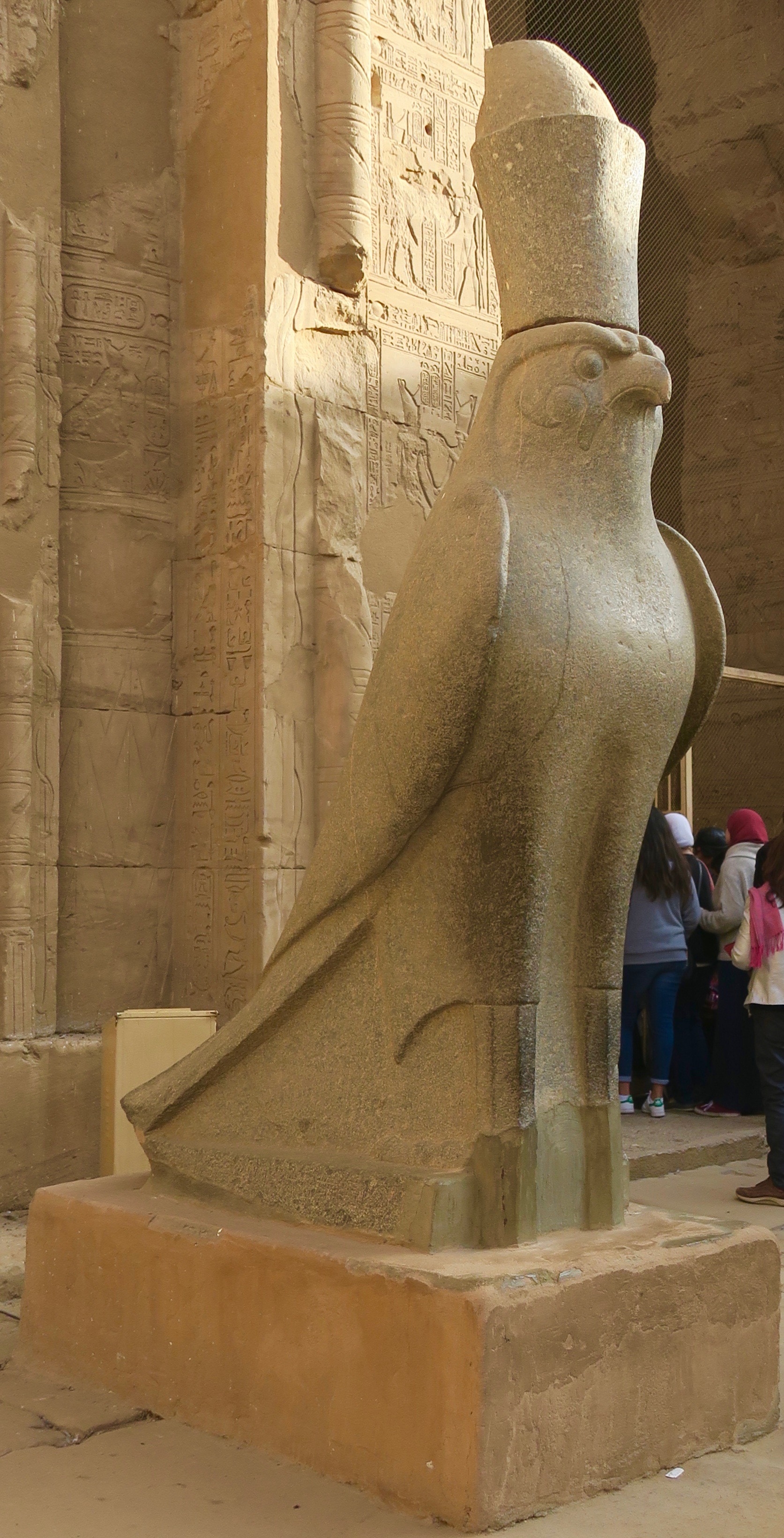 Best Preserved Horus Statue in Egypt, Edfu
