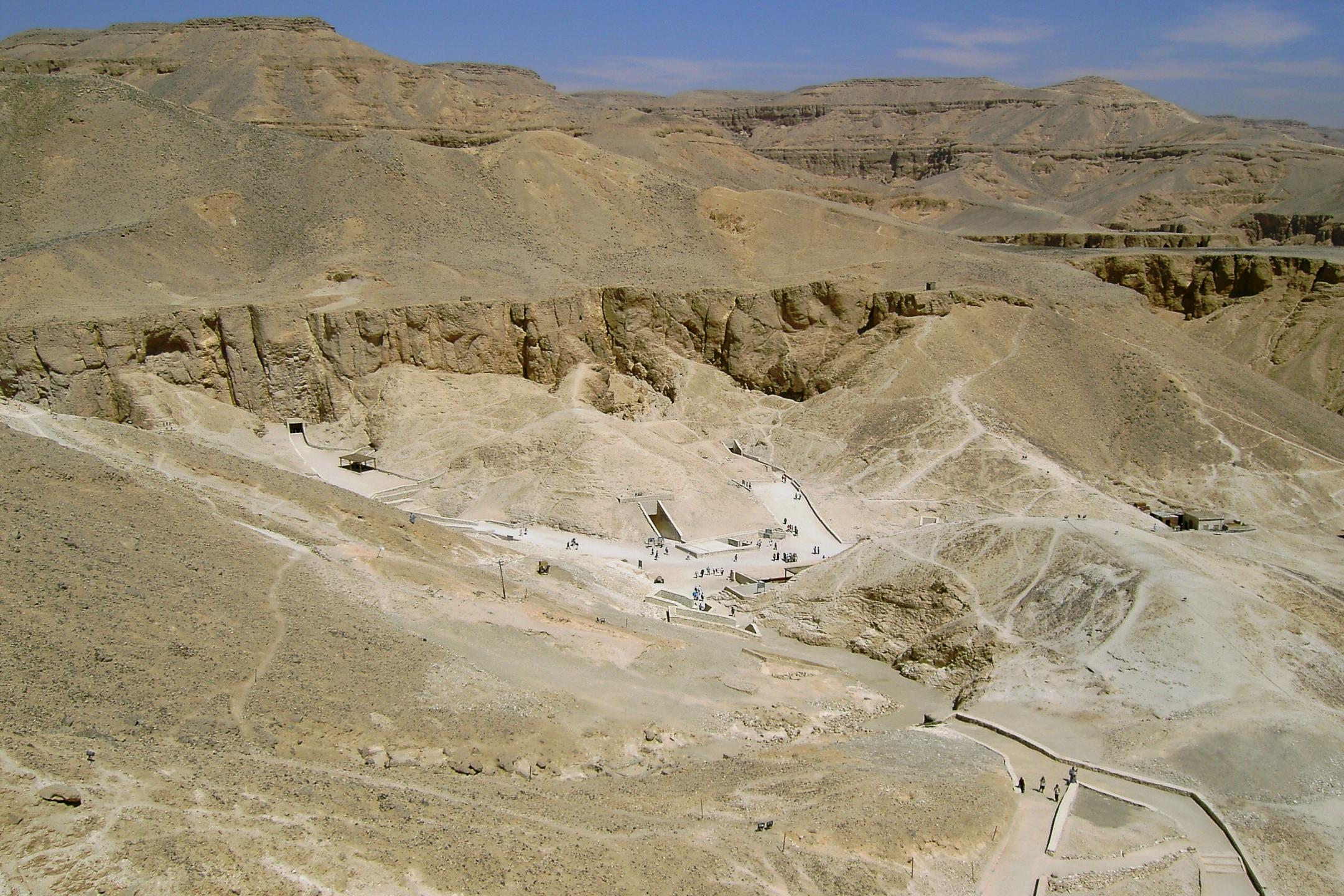 Photo of Valley of the Kings from Above