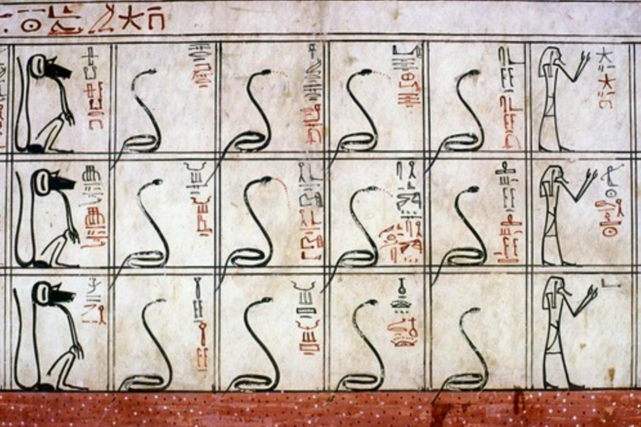 Thutmose III Wall Drawings