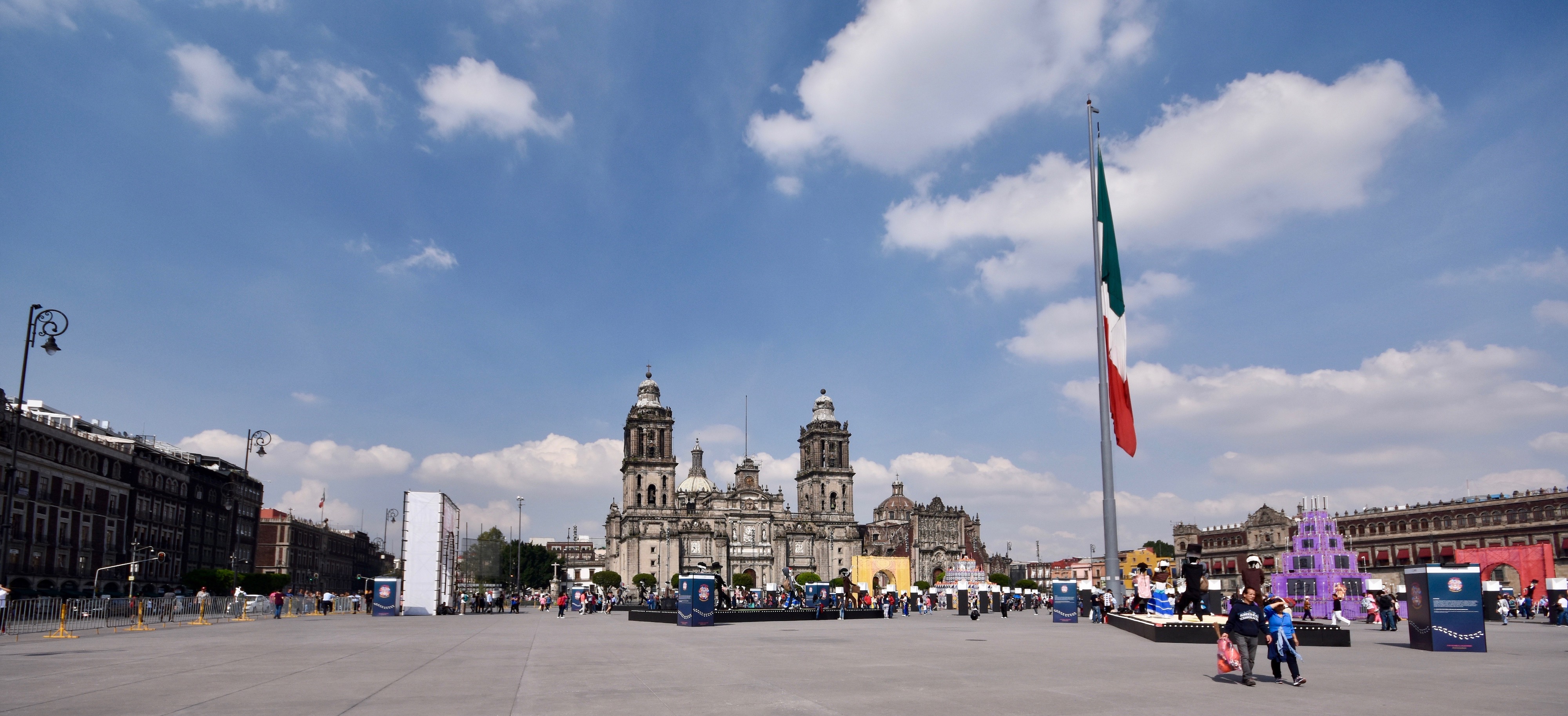 Zocalo Wide Angle, Mexico City