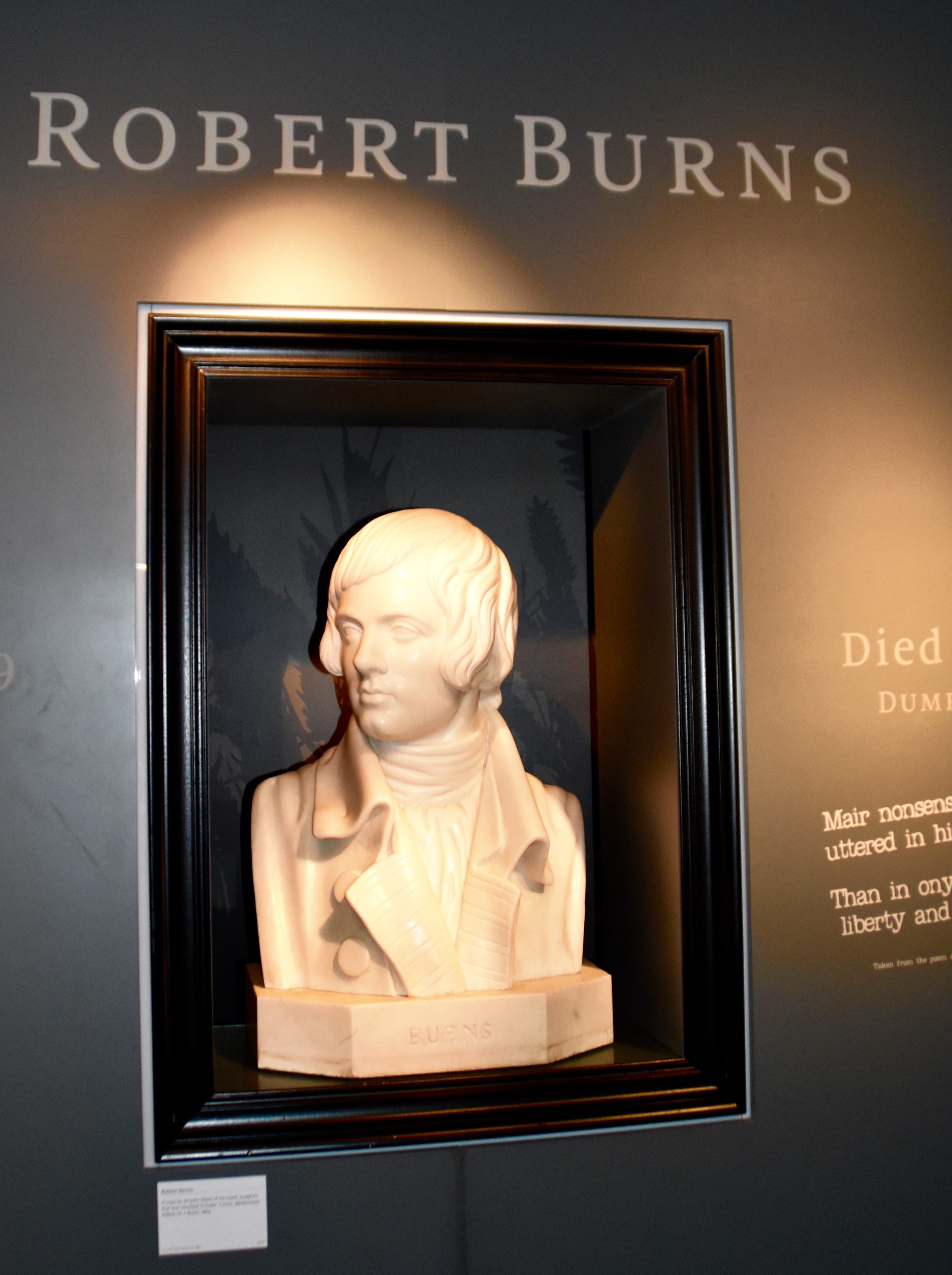 Robert Burns Bust