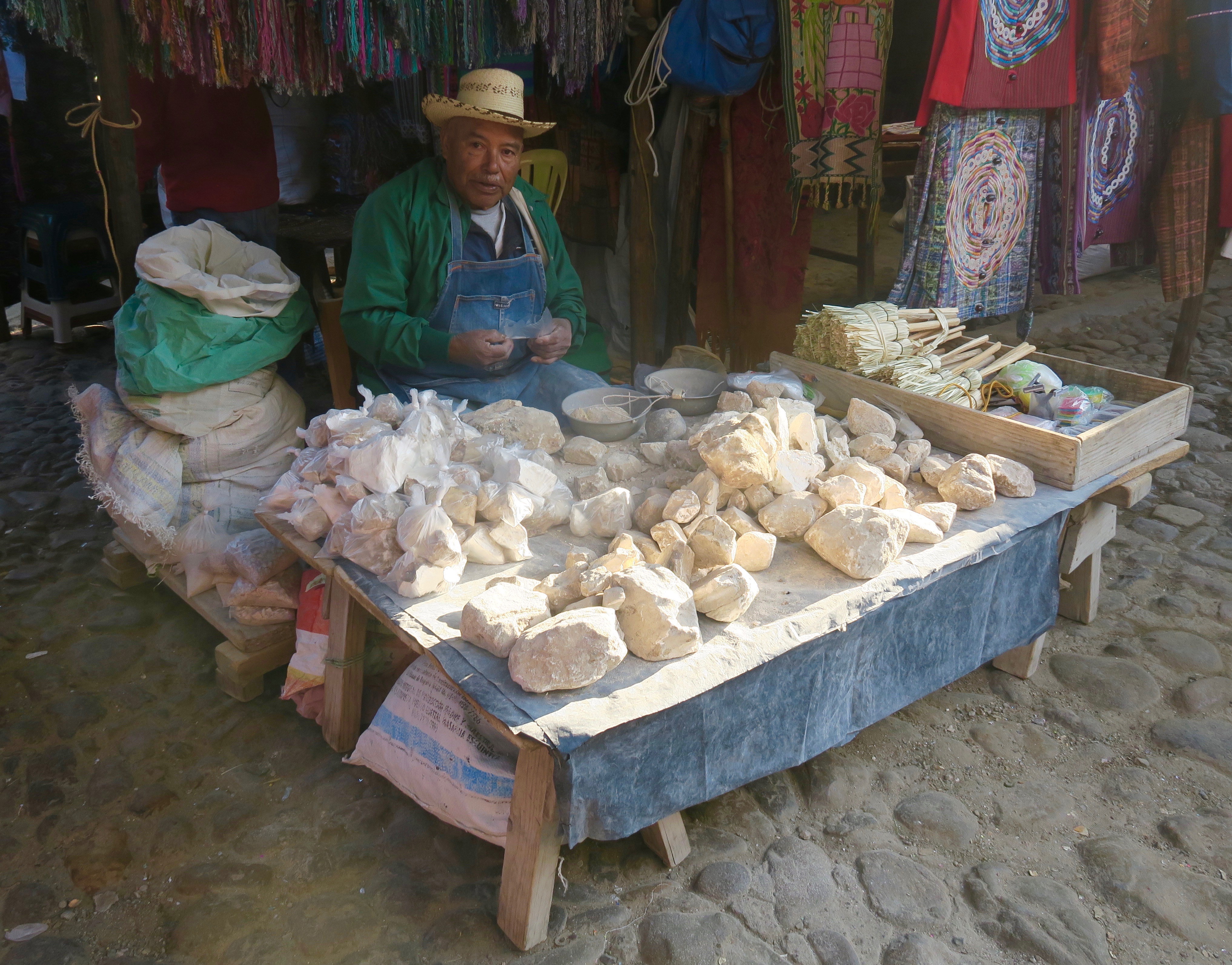Limestone Seller, Chichicastenango