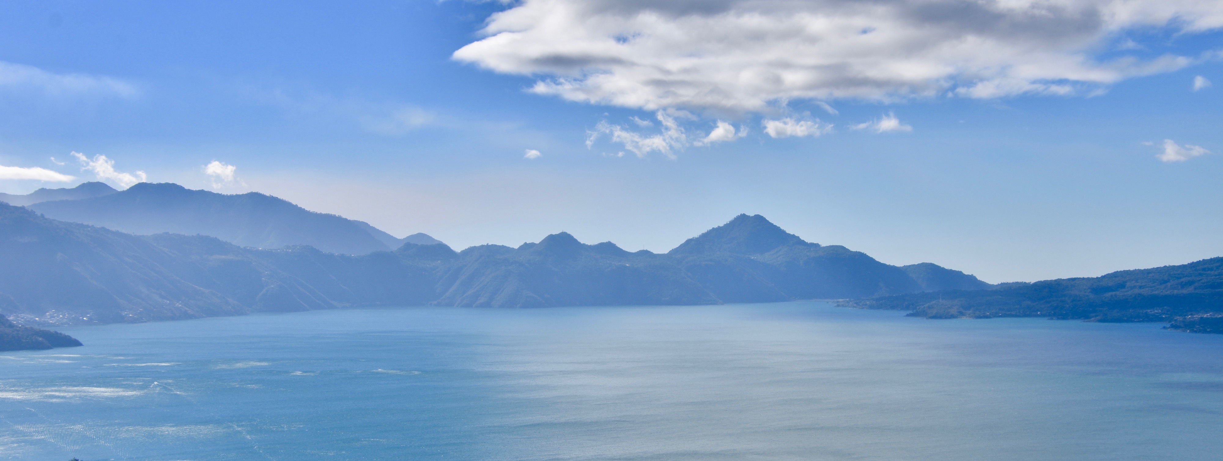 View of Lake Atitlan to the South