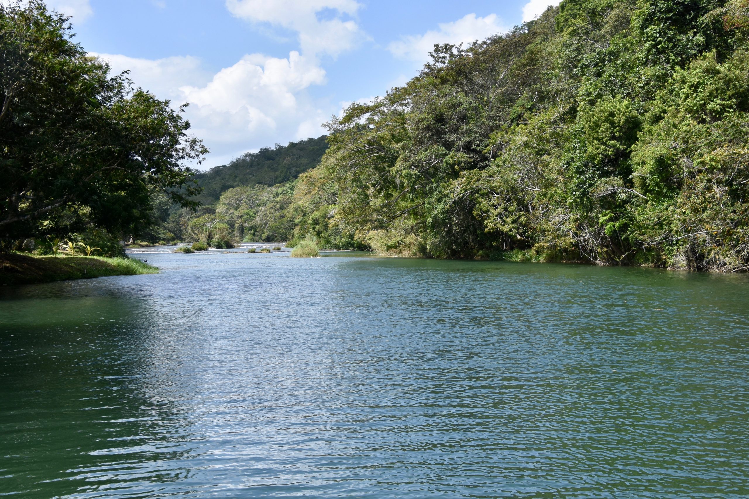 The Mopan River, Belize