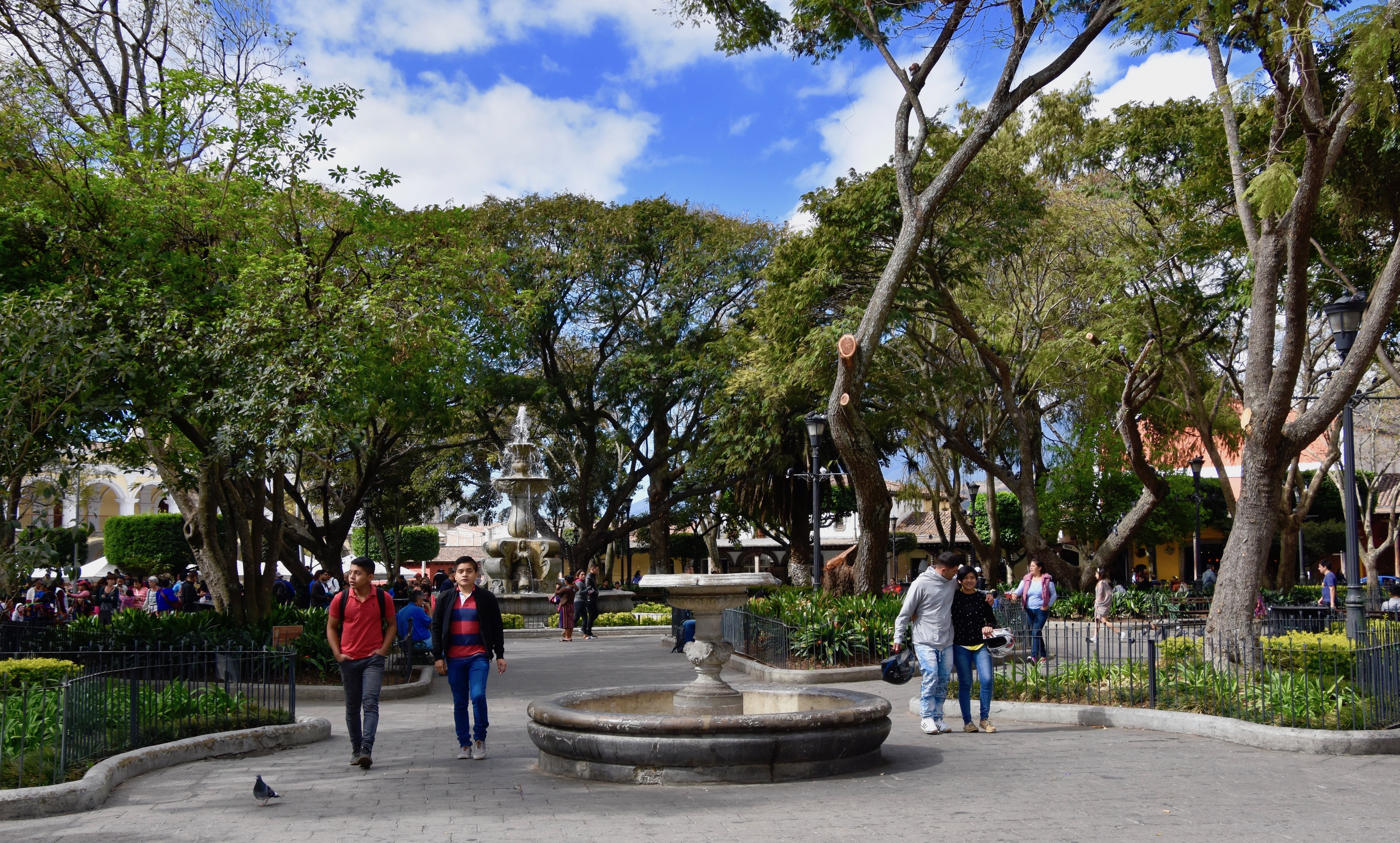 Parque Centrale, Antigua, Guatemala