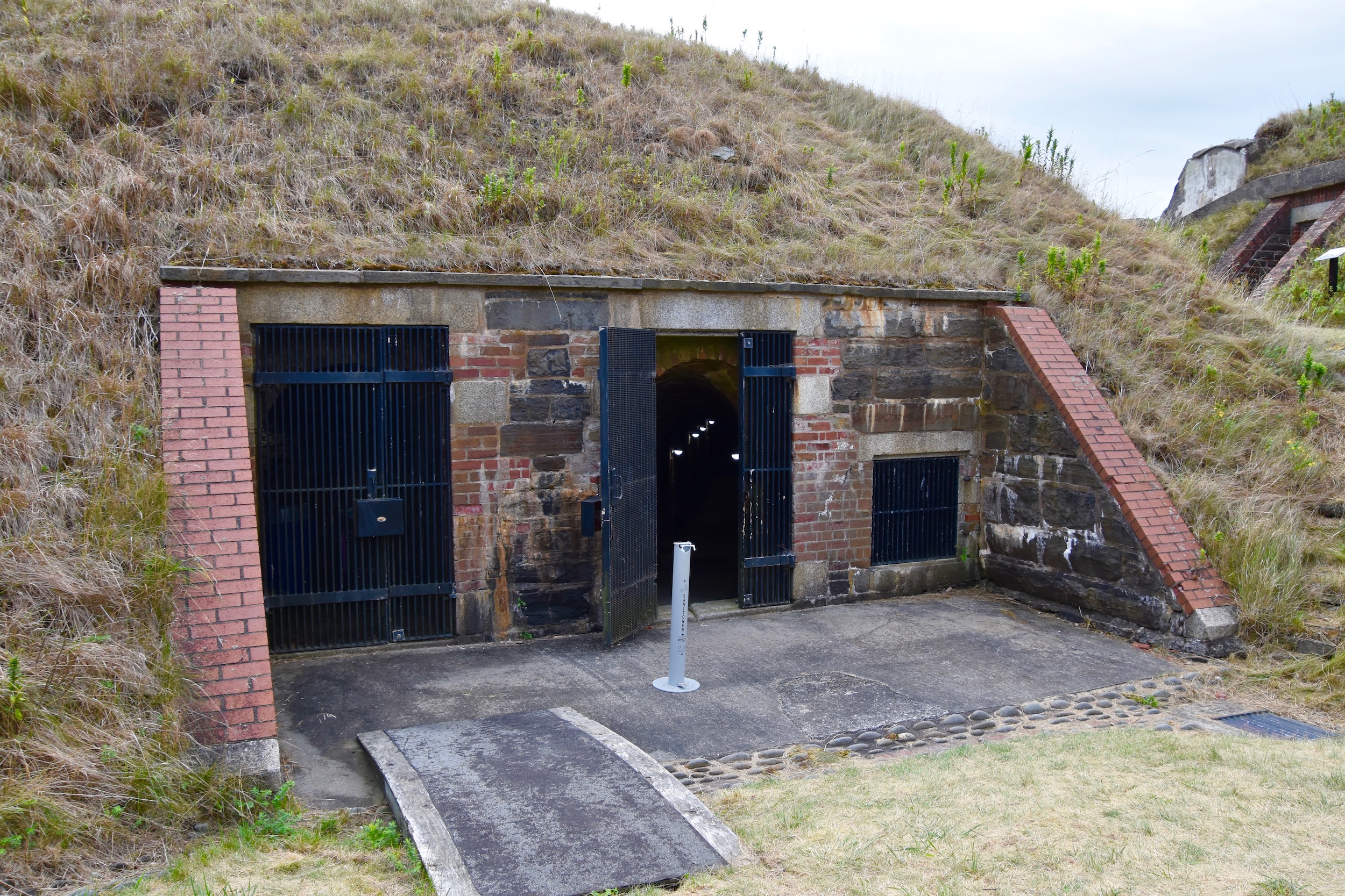 Entrance to the Tunnels, Georges Island