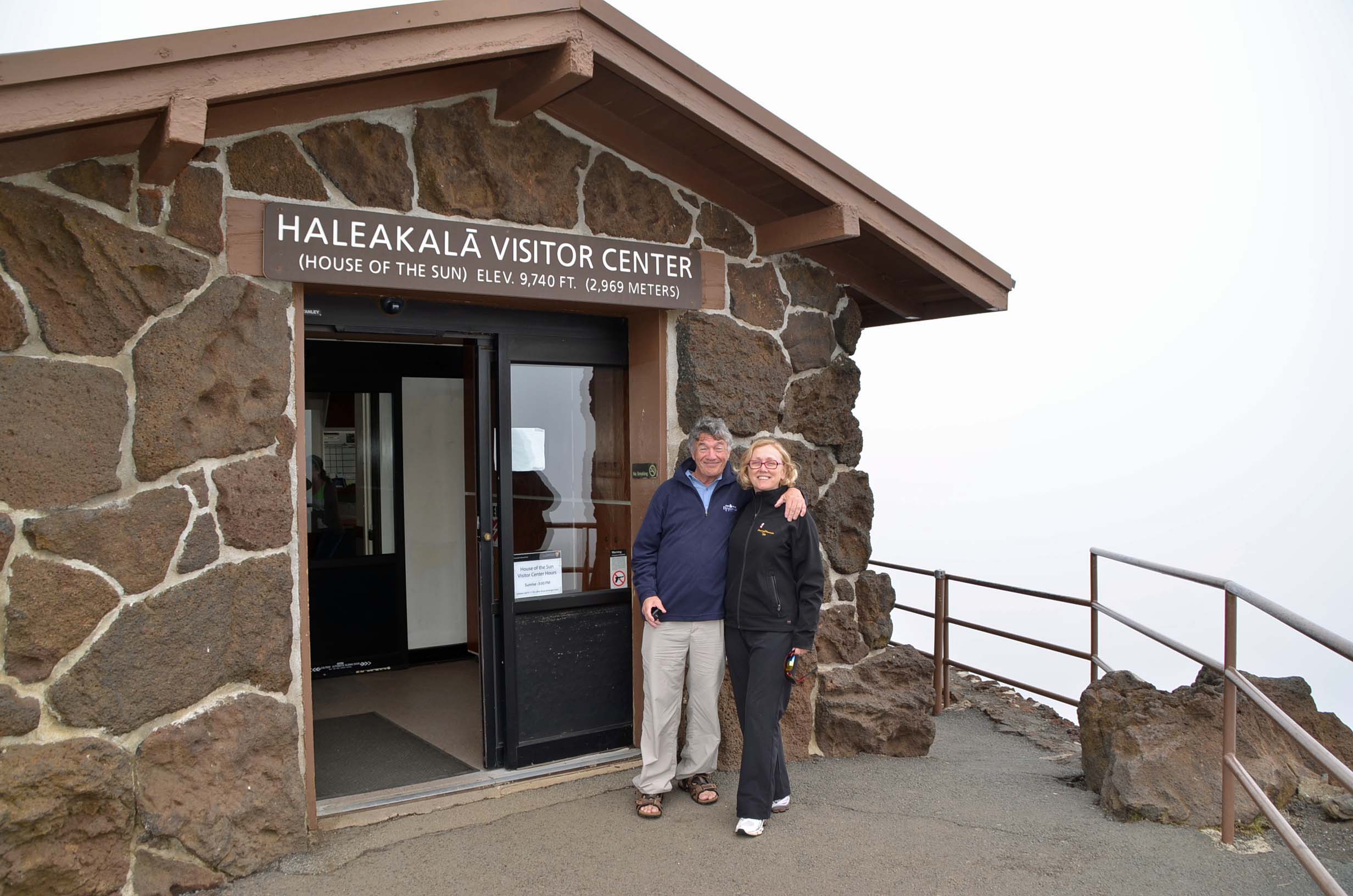 On Mount Haleakala