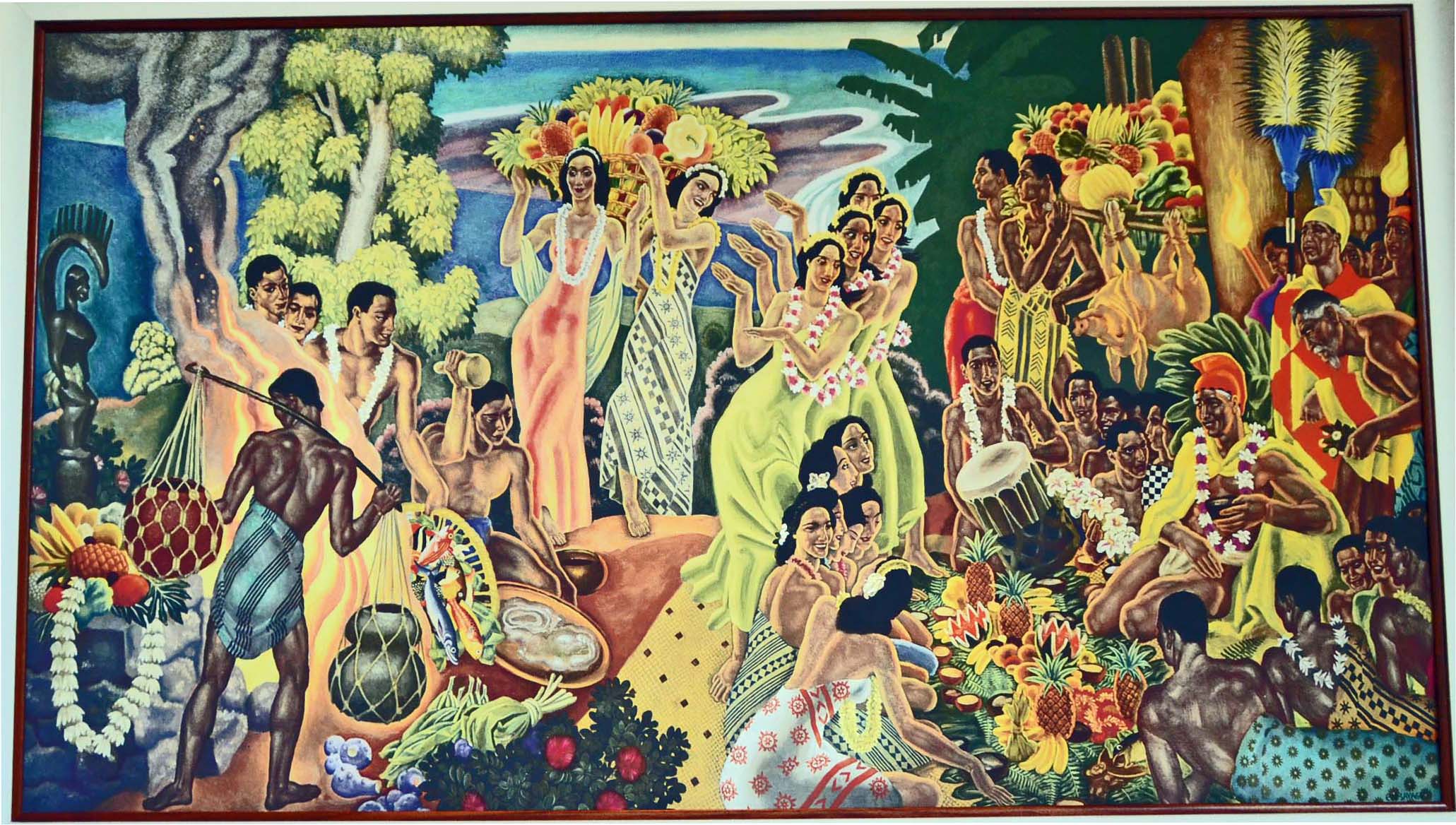 Royal Hawaiian Mural
