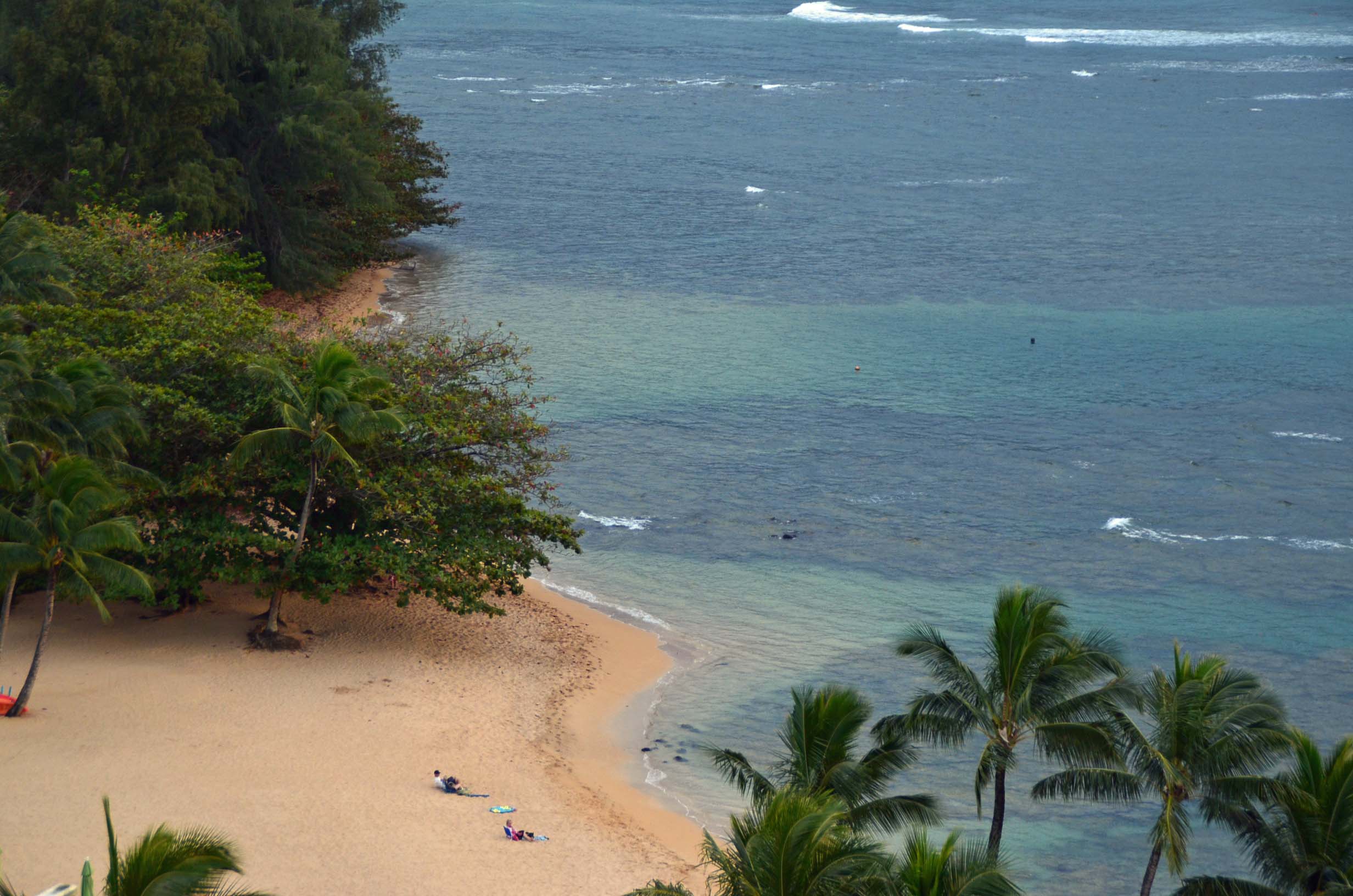 Our Beach from the St. Regis, Kauai