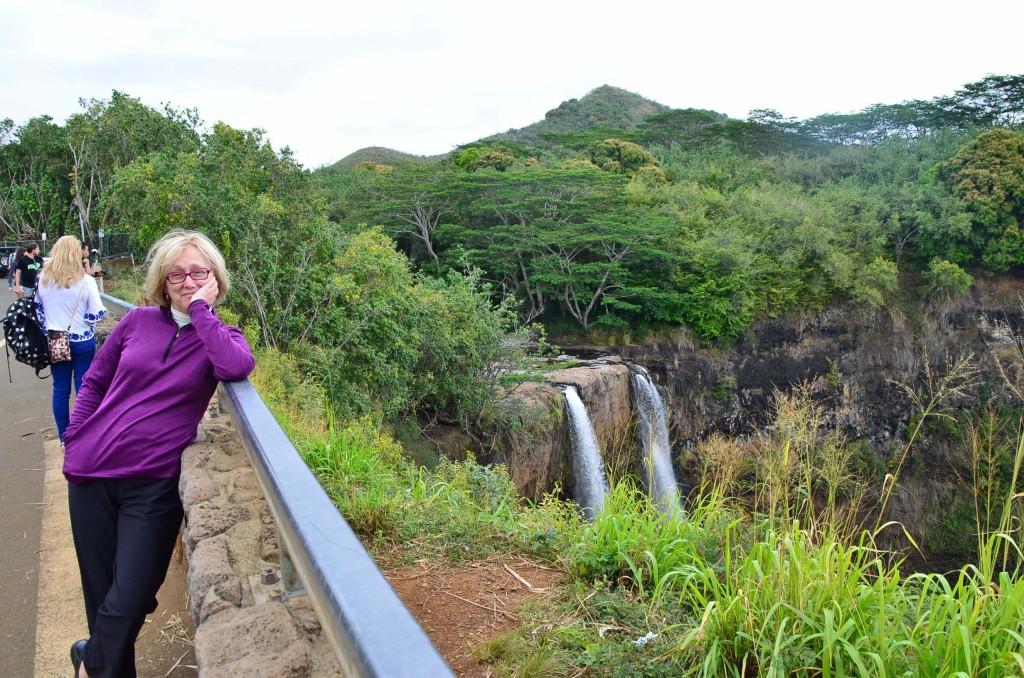 At Wailua Falls