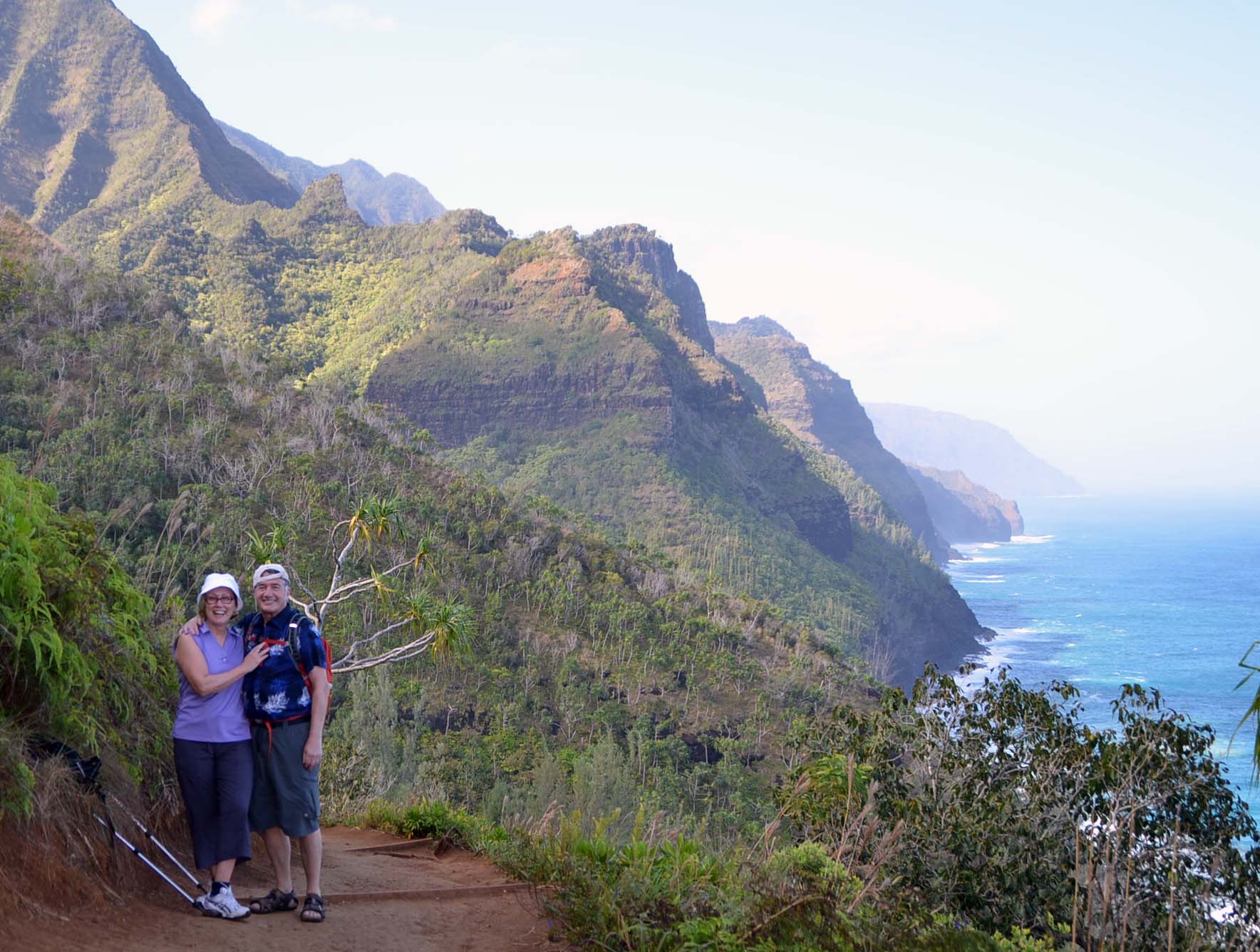 On the Kalalau Trail