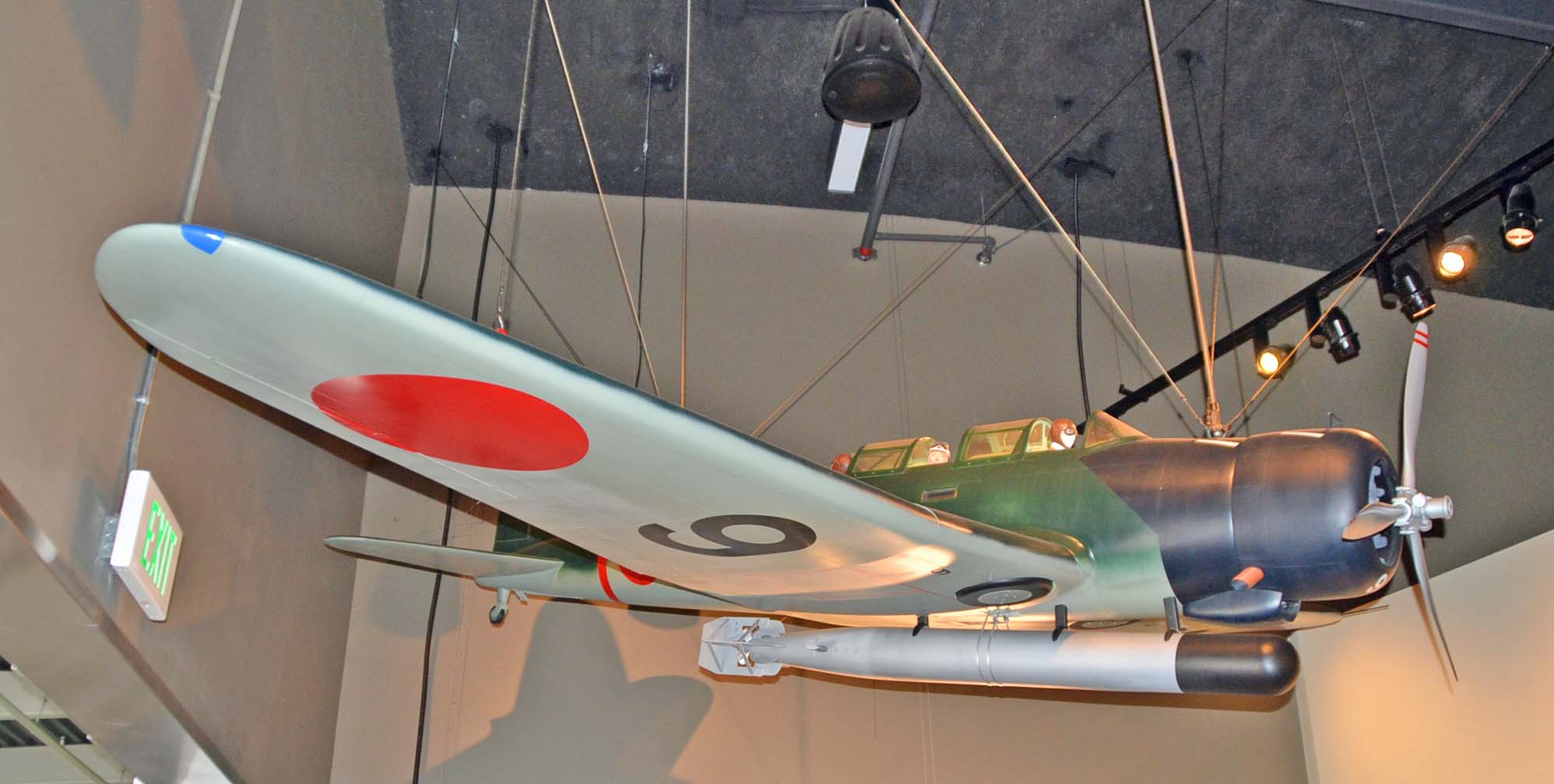 Japanese attack fighter used at Pearl Harbor