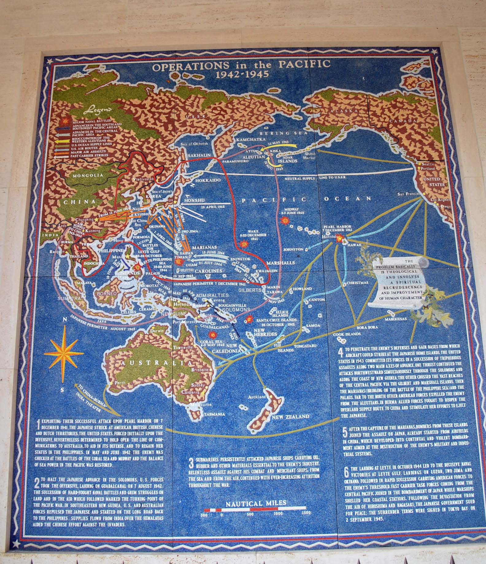 War in the Pacific Mosaic - Hawaii-Five-0 site