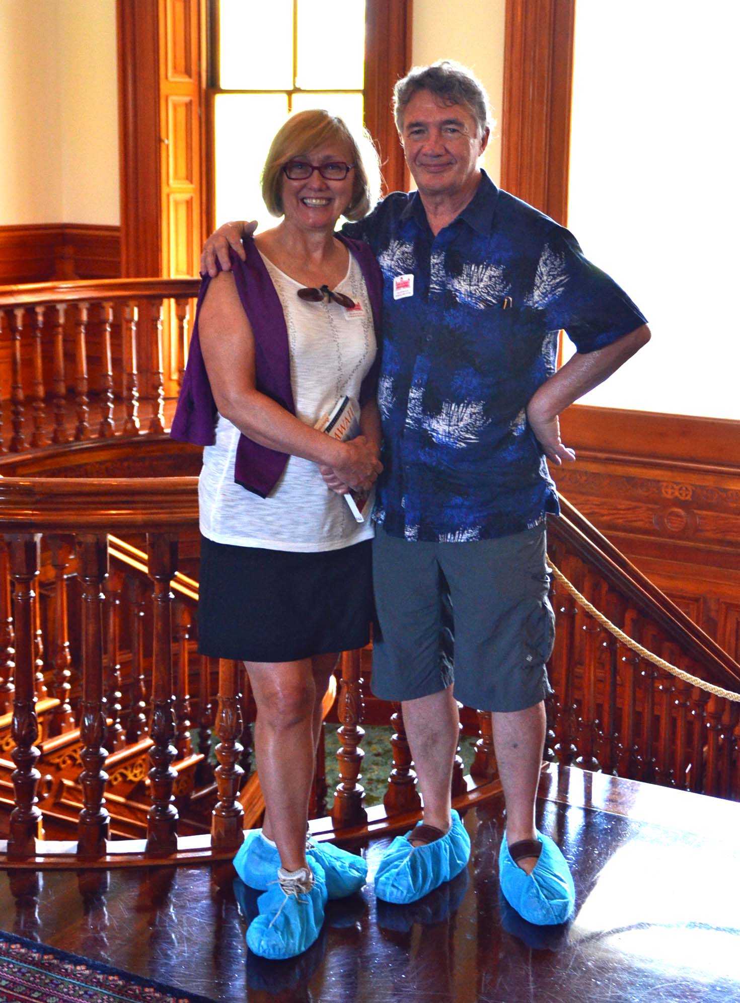 In the Iolani Palace