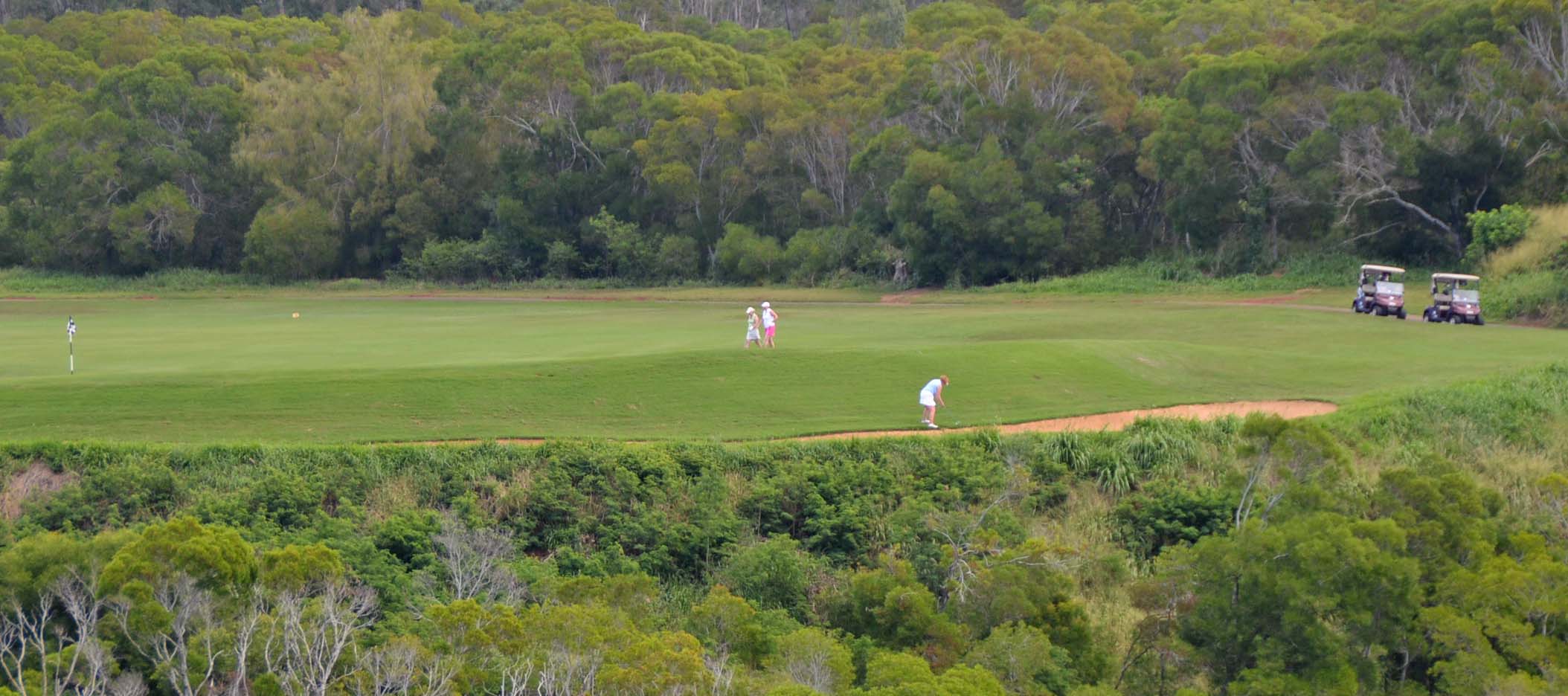 No. 5 Green, the Plantation Course