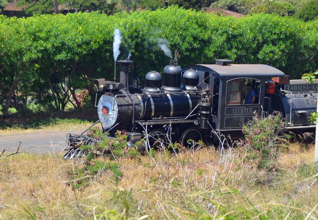 Sugarcane Train by the Kaanapali Golf Course