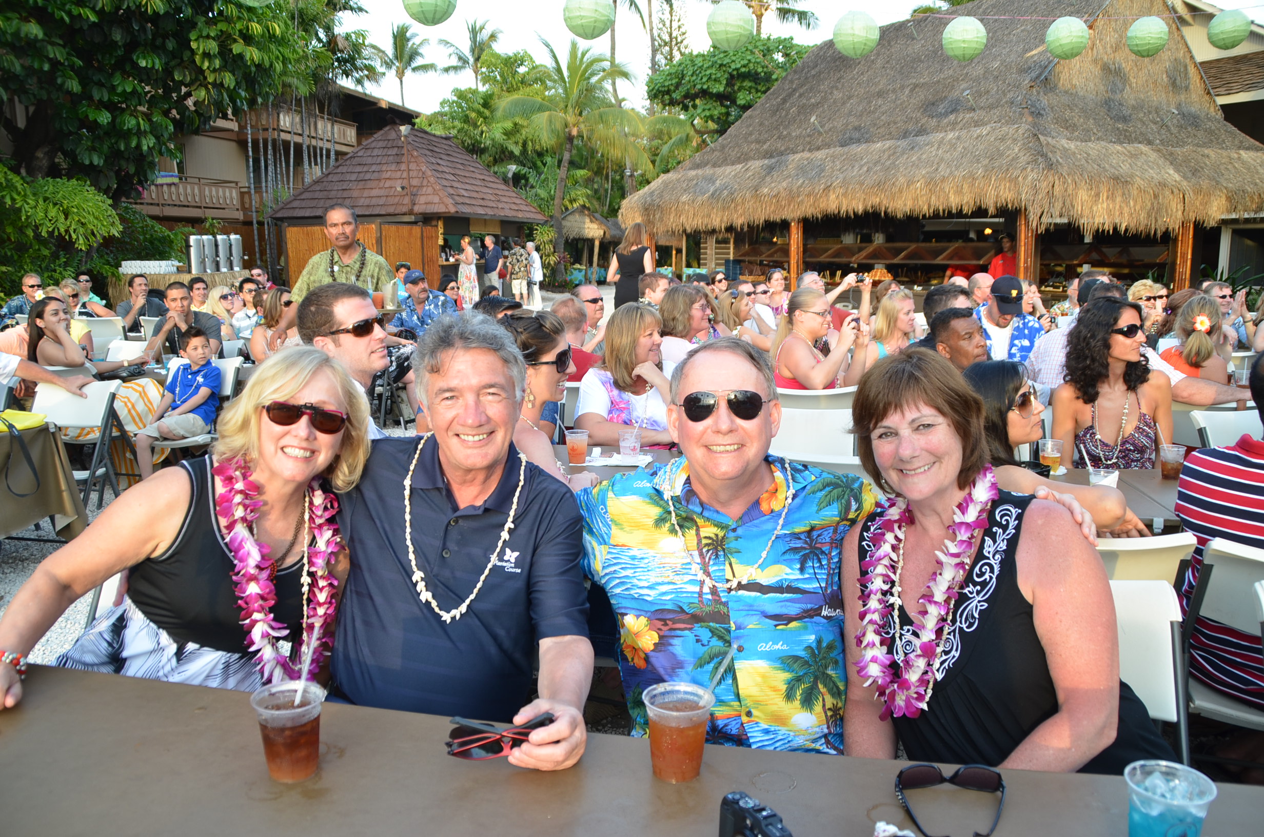 At the Luau